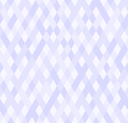 Diamond pattern. Vector seamless background with lilac and light lavender diamondsのイラスト素材