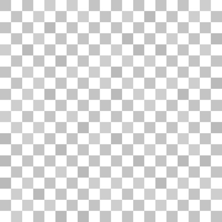 Checkerboard pattern. Seamless vector checkered background with gray and white squaresのイラスト素材
