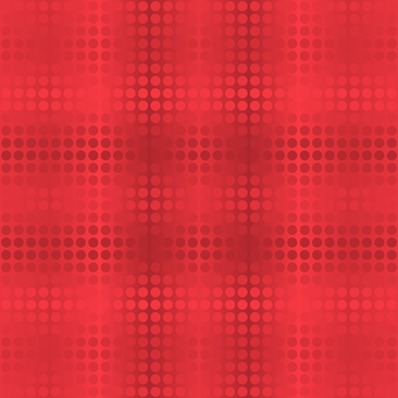 Abstract dot vector seamless background in red tones: red circles on gradient backdropのイラスト素材