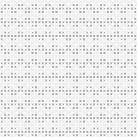 Striped gray abstract pattern. Seamless vector background - dark and light gray shapes on white backdropのイラスト素材