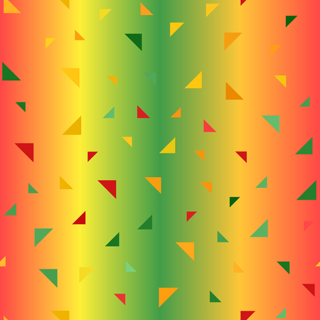 A glowing right triangle seamless pattern vector illustration.のイラスト素材