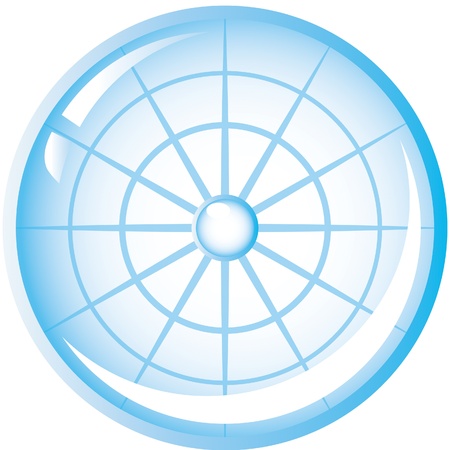 illustration of glossy buttonのイラスト素材