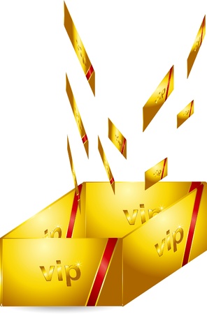 VIP Gold Cardのイラスト素材