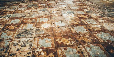 Vintage rusty metal texture background. Abstract grunge rusty metal texture background.の素材