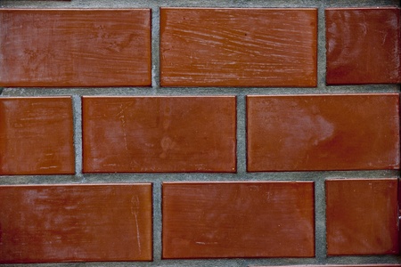 Photograph of Red Brick Wall Textured/Pattern. 