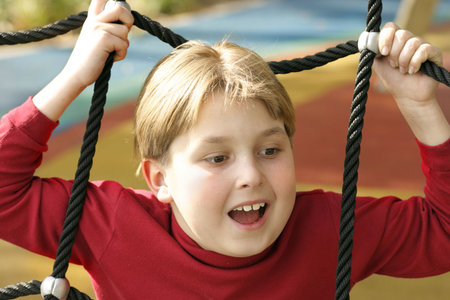 Child playingの写真素材