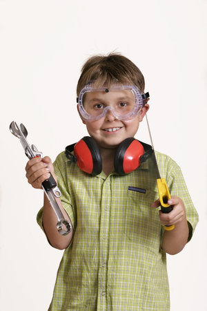 Young handymanの写真素材