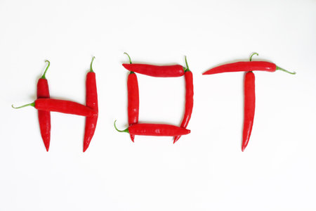 Red hot chilliesの写真素材