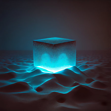 Fantasy landscape with boat on the river and mountains in the background - AI generated wallpaperの素材