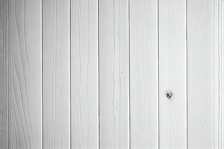 White wood texture background surface with old natural wood pattern - AI generated wallpaperの素材