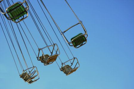 Swing rideの写真素材