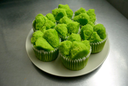 Green Pandan Chinese Steamed Cakesの素材