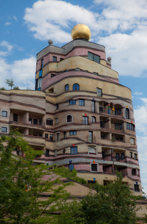 This unique structure is located in Darmstadtのeditorial素材