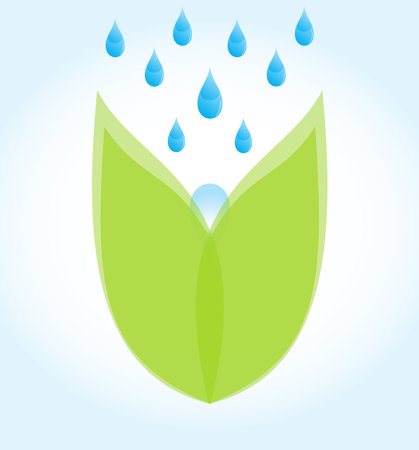 Icon irrigation. Vector Illustration.のイラスト素材