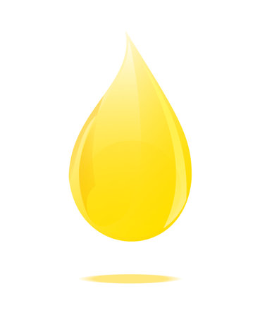 Oil Drop. Vector illustration.のイラスト素材