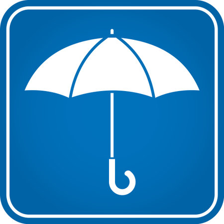 Umbrella icon. Vector illustration.のイラスト素材