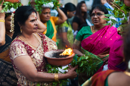 Ganesh Chturthi hindu festival celebrationのeditorial素材