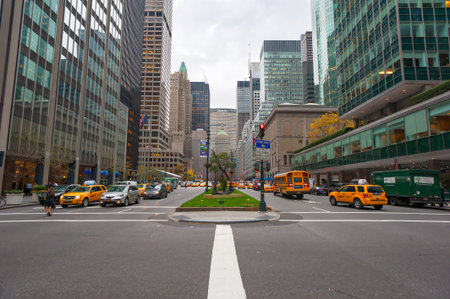 Park Avenue New York city