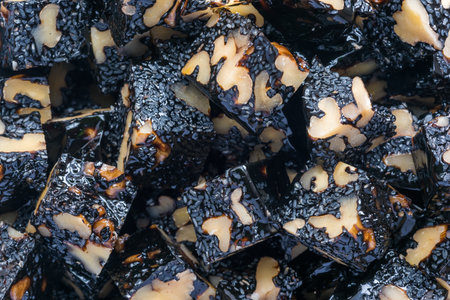 Donkey-hide gelatin pastry