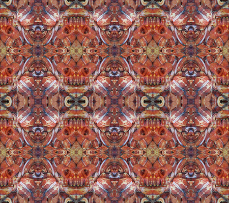 Seamless texture salted fish Thailand,  Mekong giant catfishの写真素材