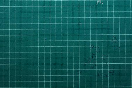 Green cutting mat