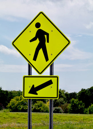 Cross walk to the left