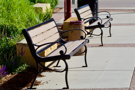 Park benches