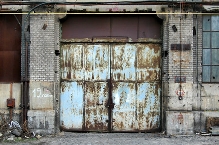 Old industrial building の写真素材