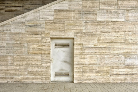 Digital background for studio photographers  Marble building  Outdoor の写真素材