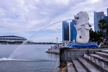 Merlionのeditorial素材