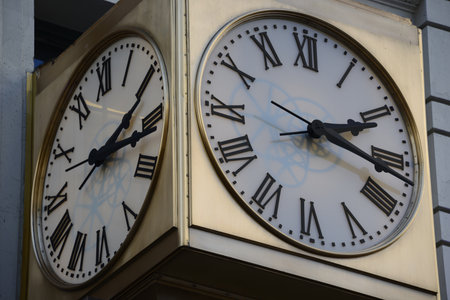 Double Timeの写真素材