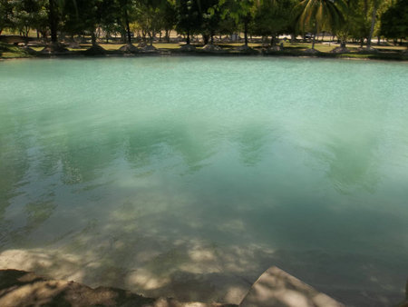 Natural Pool in the East of Venezuelaの写真素材