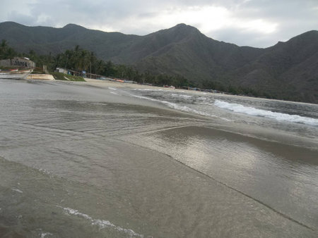 Beach in Chuao Aragua Stateの写真素材