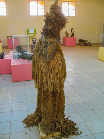 Sculpture of a warrior in the museum of Anatoliaの写真素材