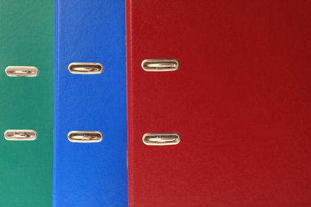 office folders binder background