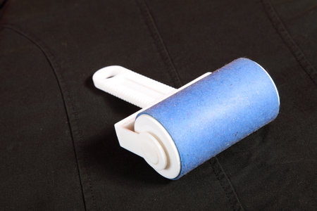 ready cleaning dust with lint rollerの写真素材