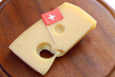 swiss cheeseの写真素材