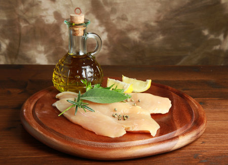 chicken breastsの写真素材