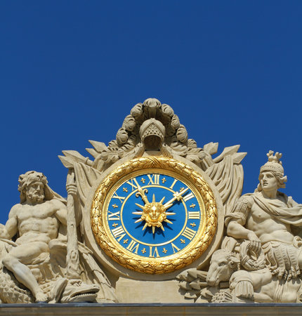versailles clockの写真素材