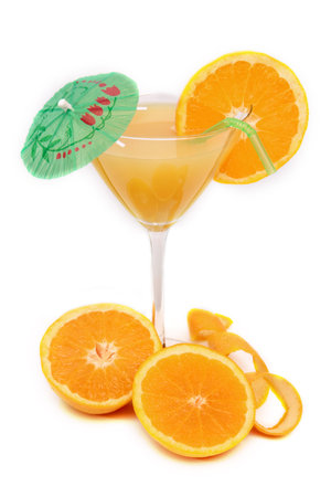 orange juiceの写真素材