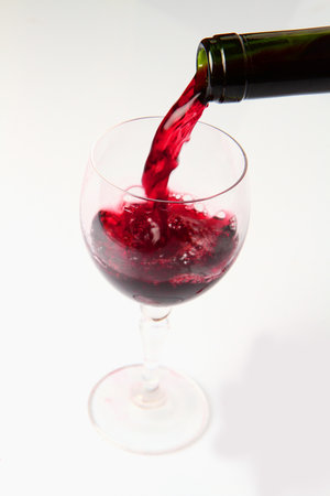 red wineの写真素材