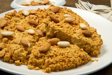  italian cake with almonds