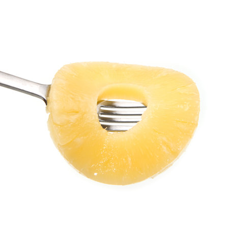 pineapple slicesの写真素材
