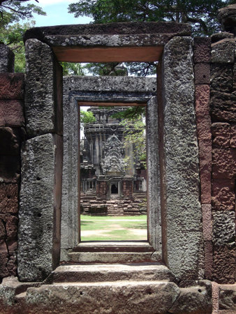  historic temple in  Thailand の写真素材