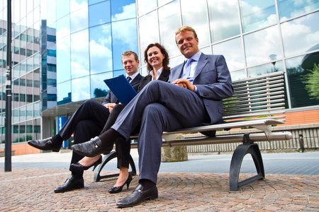 business teamの写真素材