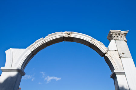 The ruins of Ephesusの写真素材