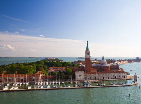 a view of Venice Italyのeditorial素材