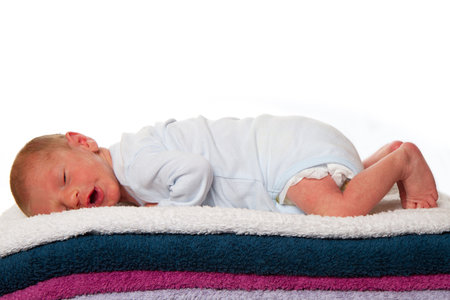 european newborn baby