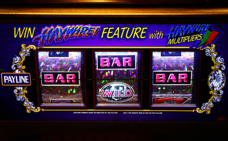 Gaming slot machinesの写真素材