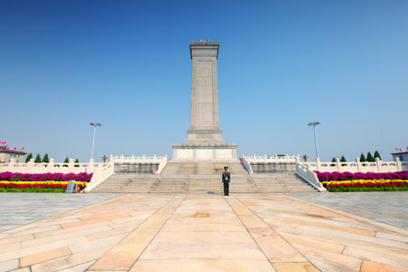 The Monument to the People\'s Heroes のeditorial素材